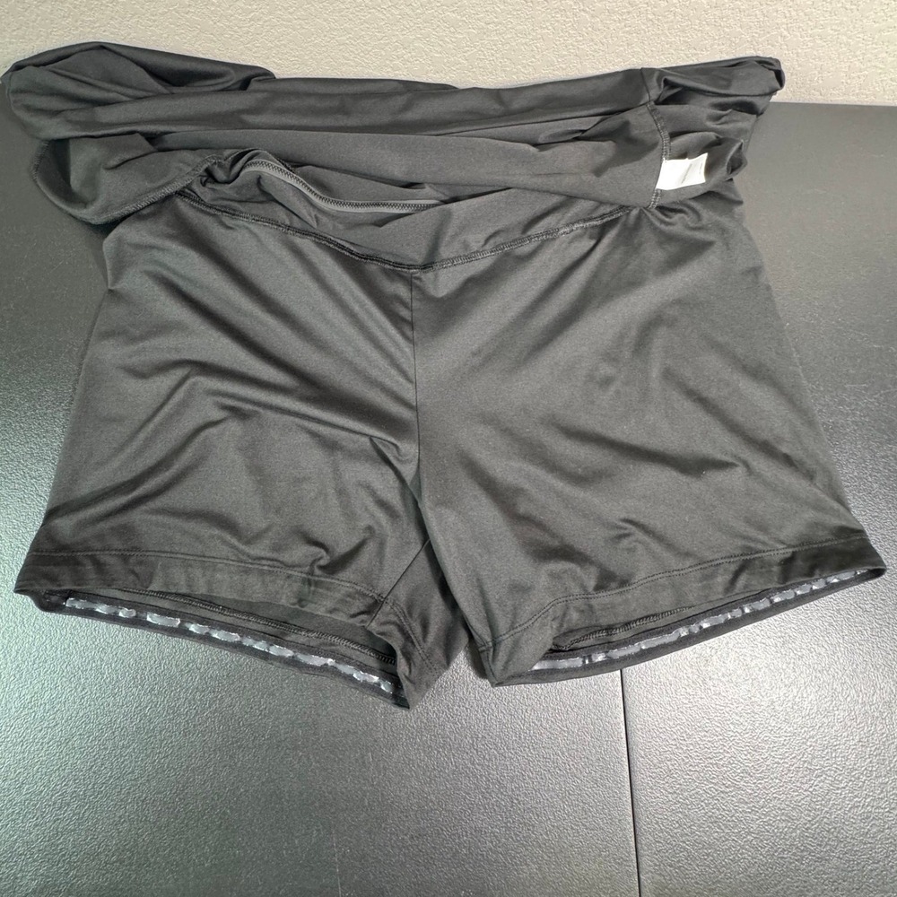 J Jill Fit Knit Skort Black Athletic Tennis Golf Activewear Size 2X - Picture 3 of 8